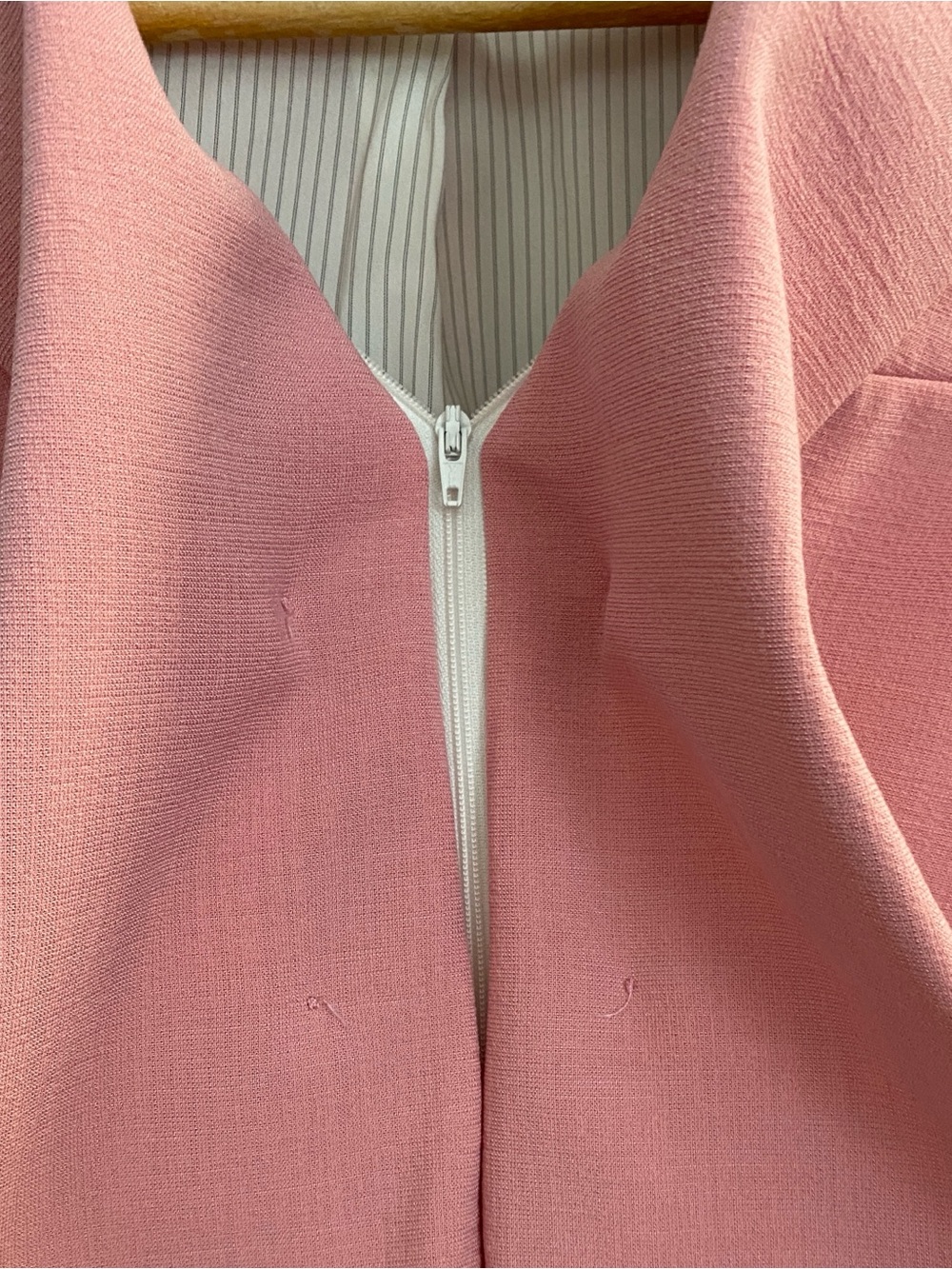 Veronica Beard Miller Dickey Blazer Women’s 2 Pink Corpcore Career Luxury Office - Picture 10 of 15